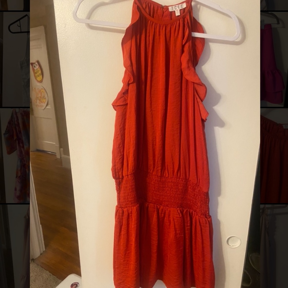 TCEC Smocked Ruffle Dress